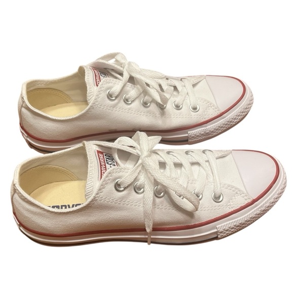 Converse Chuck Taylor All Star White Sneakers Women’s 8 / Men’s 6 - Picture 2 of 12